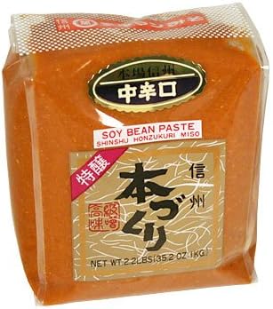 Honzukuri Red Miso Paste 35.2 Oz