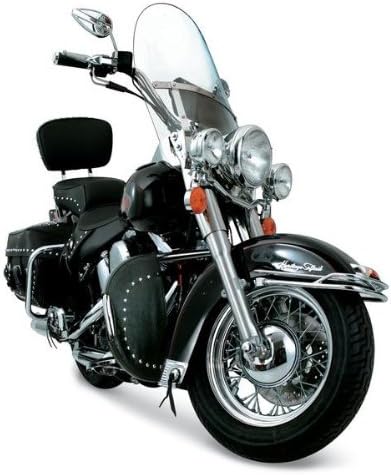 Desert Dawgs Highway Bar Rain Guards for Cobra Bars - Studded 8022