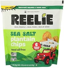 Artisan Tropic Reelie Sea Salt Plantain Chips Multipack, 6 OZ