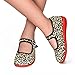 Hot Chocolate Design Mini Chocolaticas Leopard Girls Mary Jane Flat