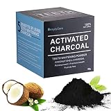 Activated Charcoal Teeth Whitening Powder 2.1 Oz - Organic Coconut Charcoal - Natural Gift Set