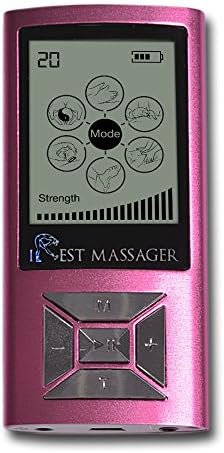 iRest Massager Tens Unit Lifetime Warranty Tens Machine for Drug Free Pain Management, Back Pain and Rehabilitation (Pink)