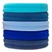 L. Erickson Sport Pony, Blue Multi, Set of Five - Exceptionally Secure with Gentle Hold