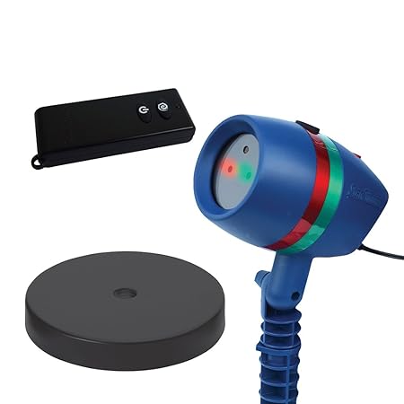 Star Shower Motion inkl Fernbedienung Outdoorsockel + Spitzaufsatz Das Original von Mediashop