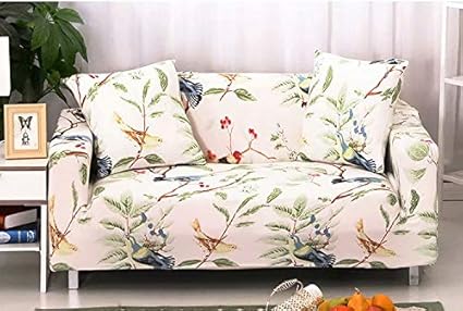 Linzhe Colore Sofa Covers 3 Seater Pure Color Sofa Protector Easy