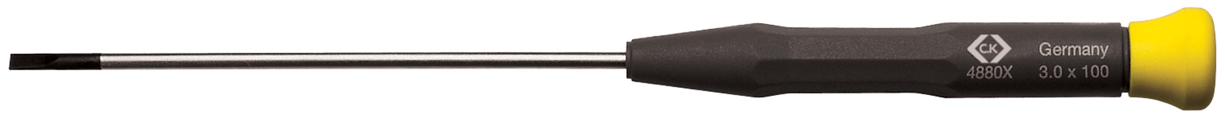 C.K T4880X 310 3 x 100 mm Slotted Precision Screwdriver