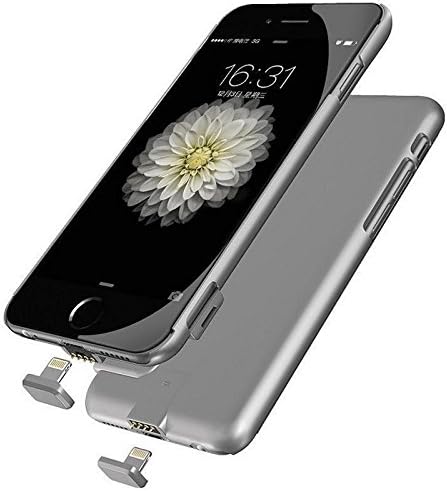 iPhone 6 / 6S Battery Case - Gomeir Ultra Slim Extended Battery Charge Rechargeable Power Bank Cases Cover Charging Case for iPhone 6 / 6S With 1500mAh Capacity- 4.7 inch (Gray)