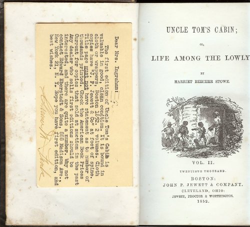 Download Uncle Toms Cabin Or Life Among The Lowly Vol 2 1852