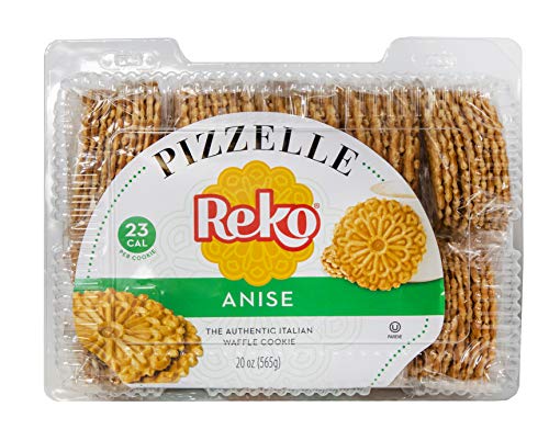Reko Pizzelles - Anise, 20 oz - Authentic Italian Waffle Cookie - Thumbnail 5