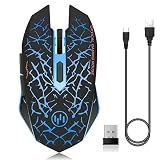 ZTTOC Rechargeable Wireless Gaming Mouse for Mac