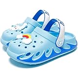 KUBUA Kids Garden Clogs Slip On Water Shoes for Boys Girls