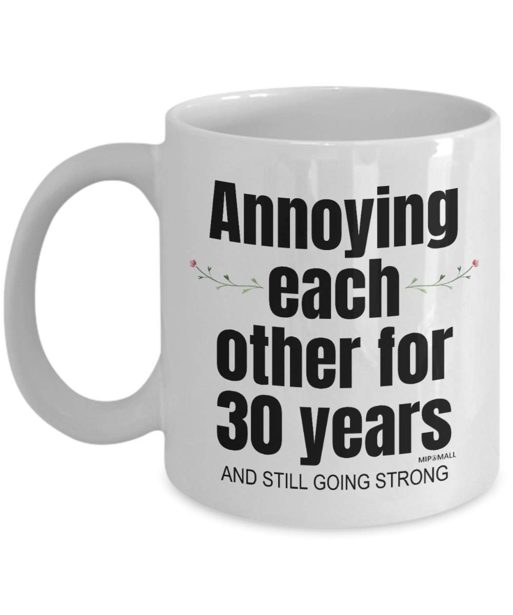 30th Anniversary Mug - 30 Years Anniversary - Each Other - Coffee Mugs, Christmas Presents, Cup Gifts for Grandparents - wm3443