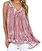 Sakkas Boho Love Sleeveless Blouse