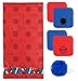 Marvel Spiderman Kids 6 Piece Bath Towel, Washcloth & Loofah - Super Soft & Absorbent Fade Resistant Cotton Terry Towel Set (Official Marvel Product)