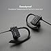 Bluetooth Earbuds GGMM Sweatproof Bluetooth Headphones Wireless Earphones with Microphone Noise Canceling Headphones Earbuds Richer Bass CD Stereo in-Ear Earphones for Running Workout (Black-2)