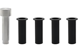 AOUTTUOA Door Hinge Pin Liners Bushings Kit 5PCS Compatible with Jeep Wrangler TJ YJ CJ LJ 1986-2006, Door Hinge Pins Bushing