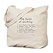 CafePress - The Rules Of Quilting - Natural Canvas Tote Bag, Cloth Shopping Bag