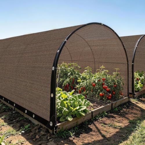 Perforated Shade Netting 2 x 2.5 m 80% Anti-UV Balcony Patio Garden Outdoor | 80% shading rate, effectively block UV rays, breathable HDPE fabric to freshen up your patio and garden.
