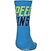 Under Armour Boy's UA Next Statement 2.0 Crew (Big Kid) Brilliant Blue Socks Youth LG (7-9 Big Kid Shoe)
