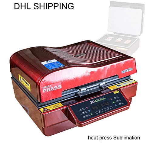 Vinmax 3D Sublimation Heat Press Machine for Phone Cases Mugs Cups Heat Transfer