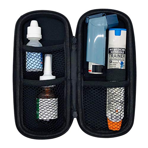EpiPen Carrying Case, Durable EVA Foam, Water Resistant, can Also Hold