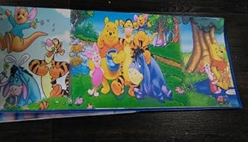 Kanten Disney Winnie The Pooh Papier Griechische Tapete Bunt Fur Kinderzimmer 3013 Amazon De Baumarkt