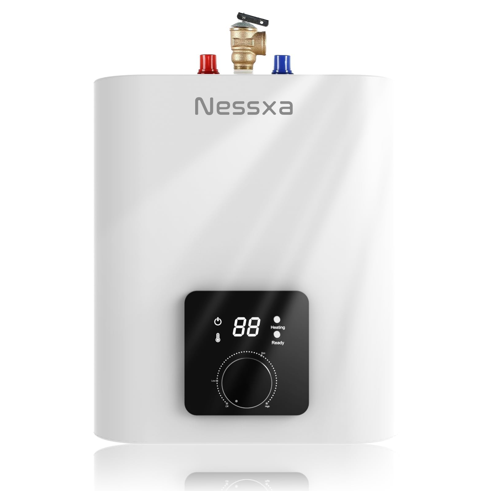 Photo 1 of 1.8 Gallon Electric Mini Tank Water Heater, 110V 1500W Point of Use On Demand Under Sink Instant Hot Water Heater for Home Kichen Bathroom