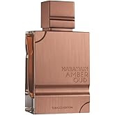 Al Haramain Amber Oud Tobacco Edition for Unisex - Arabian Perfume for Women & Men - Long Lasting Fragrance with Notes of Tobacco Leaf, Cinnamon, Vanilla, Dried Fruit - Arabic Cologne - 2 oz EDP Spray