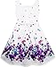 HT45 Girls Dress Elegant Princess Blooming Flower in Wind Size 8