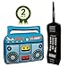 NorNovelties Inflatable Boom Box & Phone – 80s & 90s Party Accessories for Men & Women - Brick Cell