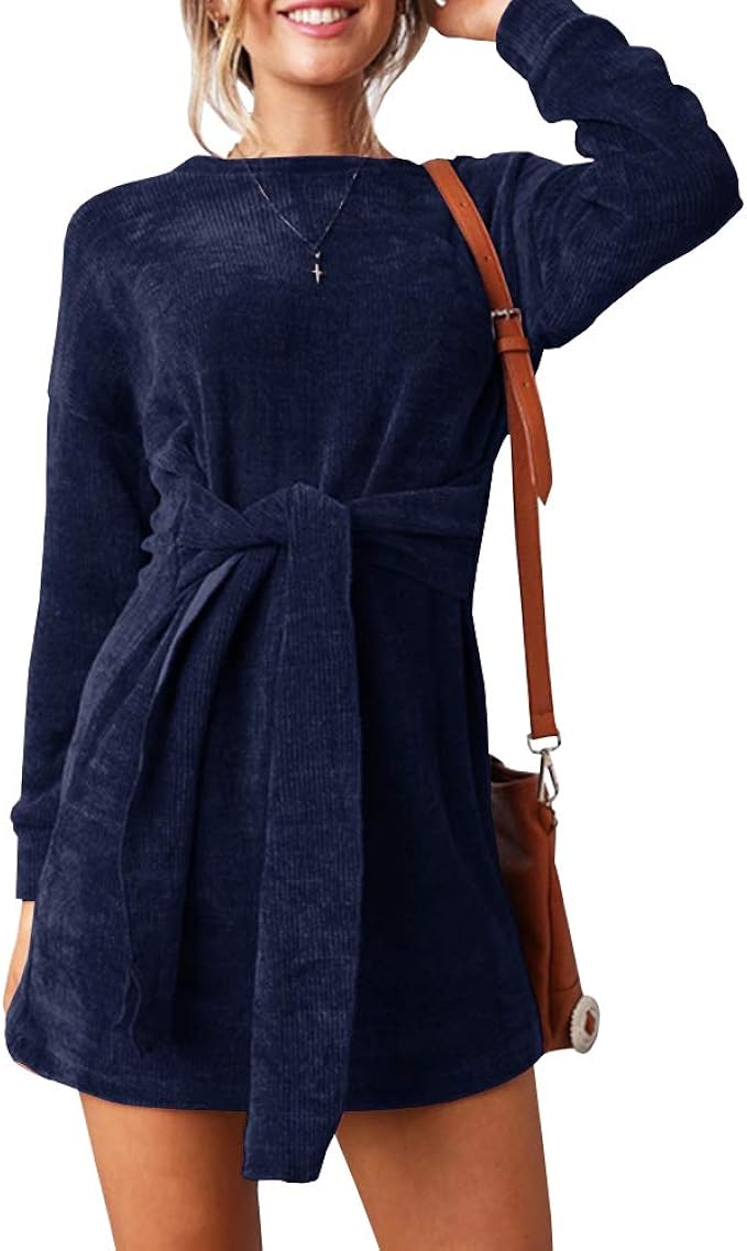 amazon tie front dress