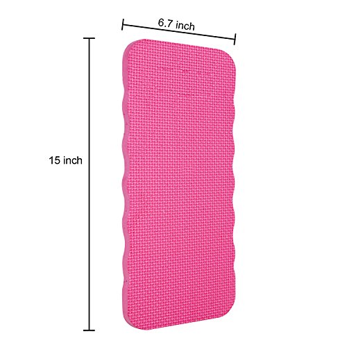 Butterfly Love Garden Kneeling Pad, Kneeler Pad for Gardening, Cleaning, Repair Work, Yoga, Prayers & Exercise, Pink - Thumbnail 3