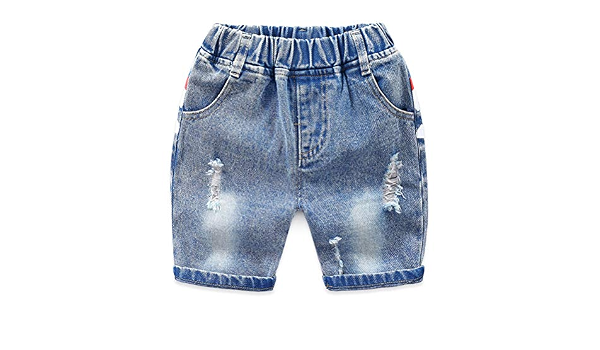 ARAUS Vaqueros Pantalones Cortos Niños Bermuda Rota Dibujos Animados de  Tiburón Shorts Verano: Amazon.es: Ropa