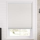 SelectBlinds Casual Cordless Honeycomb Blackout Cellular Shades | Energy Efficiency, Iconic White, Inside Mount (36" W x 60" H)
