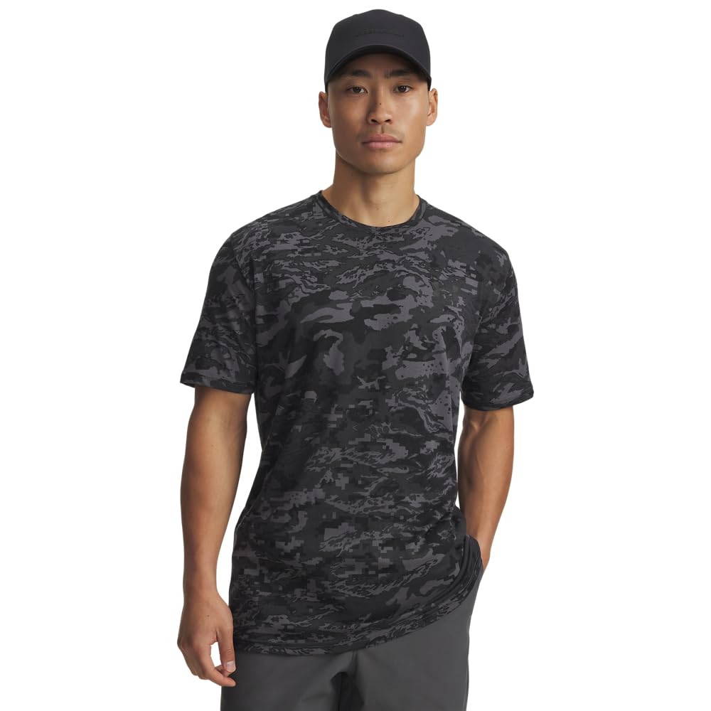 Under Armour Men's ABC CAMO Short-Sleeve T-Shirt, (026) Castlerock / / Black, Small Image