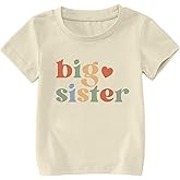 Big Sister Shirt for Girls: Girls Big Sister Shirt Promoted to Big Sister Tshirt Big Sis Announcement Outfit Top 2t 3t 4t
