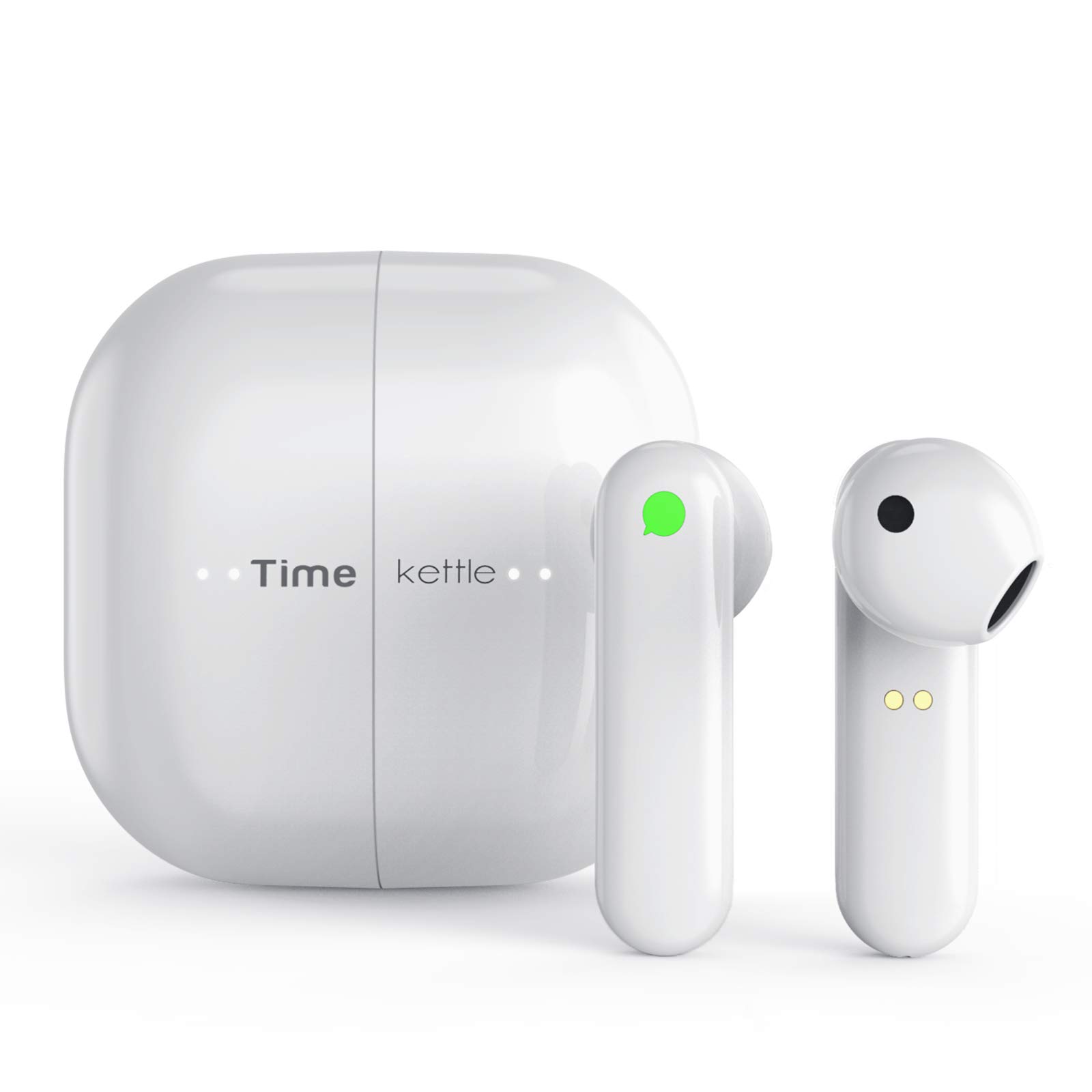 Timekettle M2 Language Translator - 40 Languages & 93 Accents, 6 Languages Offline Translator with Bluetooth & APP, True Wireless Earbuds for Music and Calls Fit iOS & Android Offline Package included