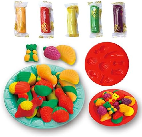 Livoty 3D Colorful Plasticine Slime Mould Set Children DIY Playing Cake Cream Toys Gift