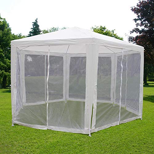 3 Quictent+6+6x6+6x6+6+Outdoor+Hexagonal+Sidewalls