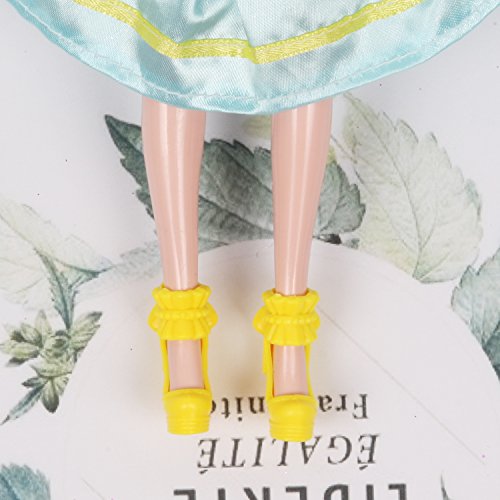 4 Doll+Shoes+Accessory+Pairs+Playset