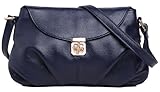 Heshe Fashion Women's Genuine Top Layer Leather Cross Body Shoulder Bag Satchel Handbag Cute Clutch for Ladies