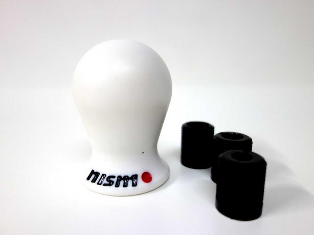 stv New Nismo Shining White Sport Manual Car Gear Shift Knob Universal