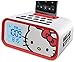 Hello Kitty Dual Alarm Clock Speaker System (HY-M23)