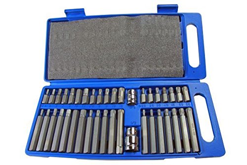 US Pro Bergen 40pc Torx, Spline, Hex Bit Socket Set B2200