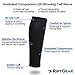 RiptGear Calf Compression Sleeves for Women and Men (Pair) – Graduated Compression – Leg and Calf Support – Footless Compression Socks Tights Leggings - Medium