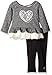 Calvin Klein Baby Girls' French Terry/Lace Tunic with Leggings Set