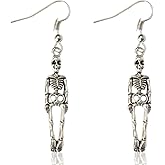 Halloween Spider Bat Earrings for Women Gothic Punk Earring Halloween Costume Earrings Decor Cospaly Accessories Gift