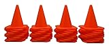BlueDot Trading Agility Cones (40-Pack), 4-Inch