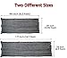 CMD 2PCS Scary Halloween Decor Creepy Cloth Decorations (Black&Grey, 78