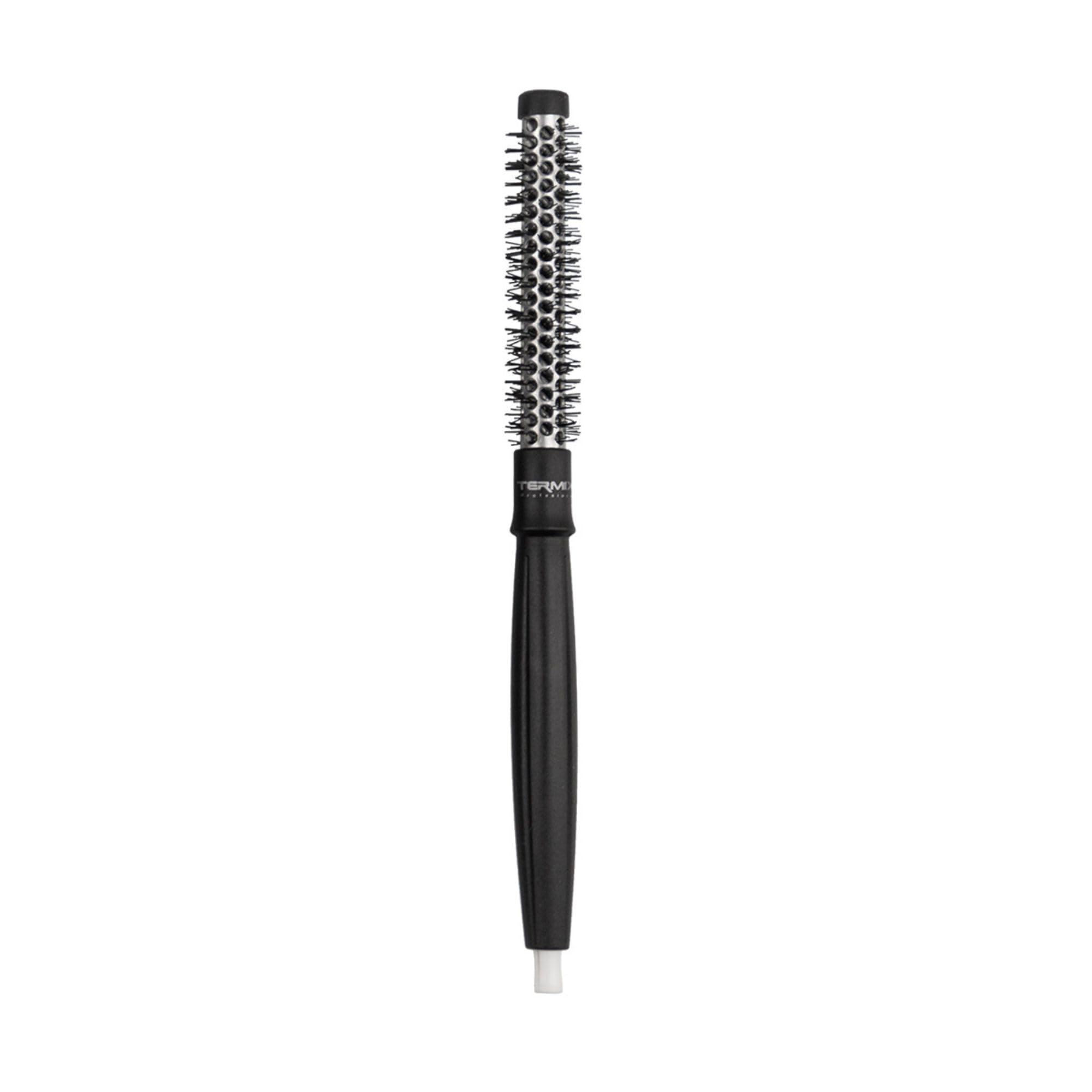 Termix Profesional Hairbrush Ø 12 mm- Aluminum thermal hairbrush with nylon bristles, ideal for all types of hairstyles